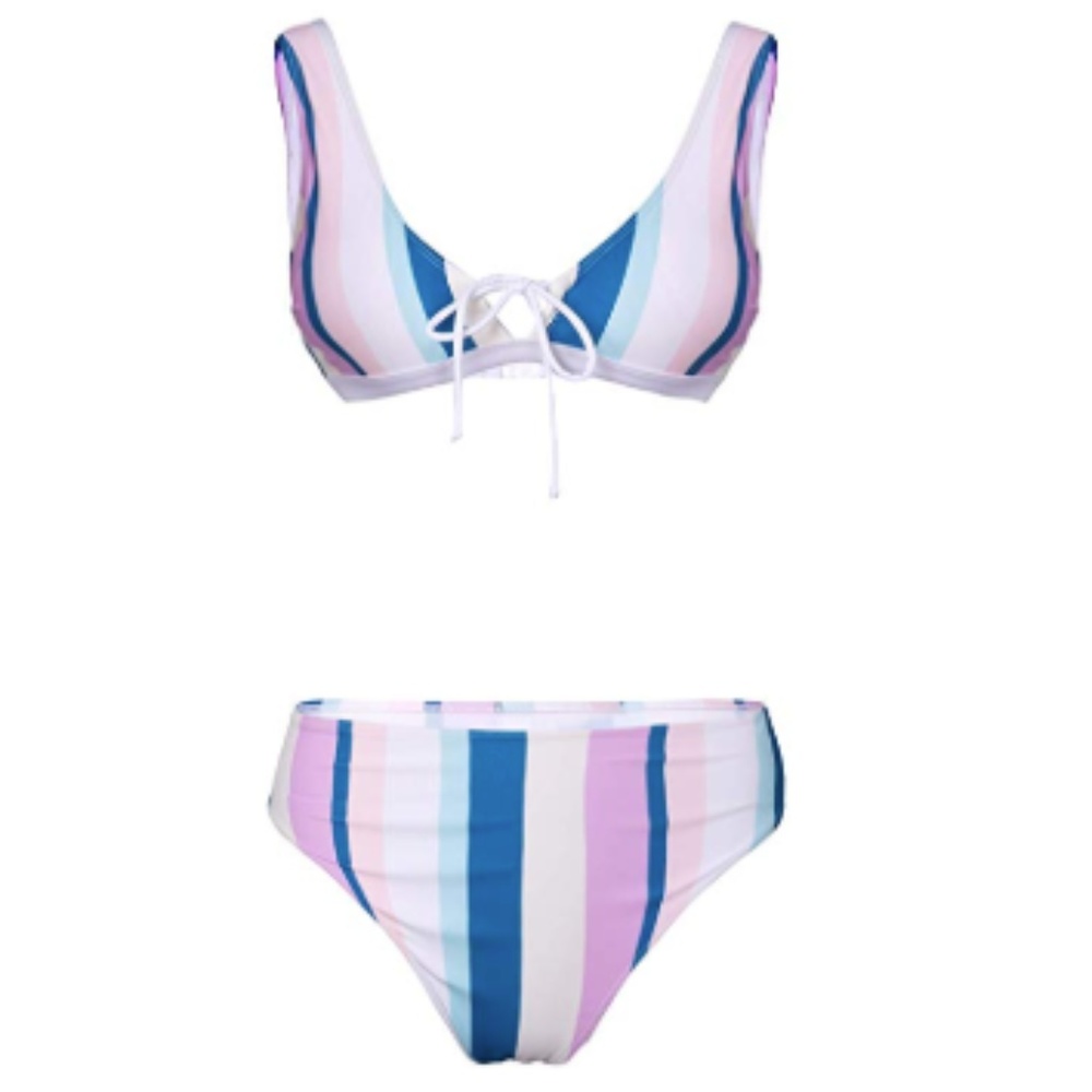 Stripe Two Piece